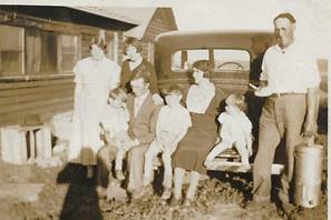 A picture containing outdoor, standing, old, group

Description automatically generated