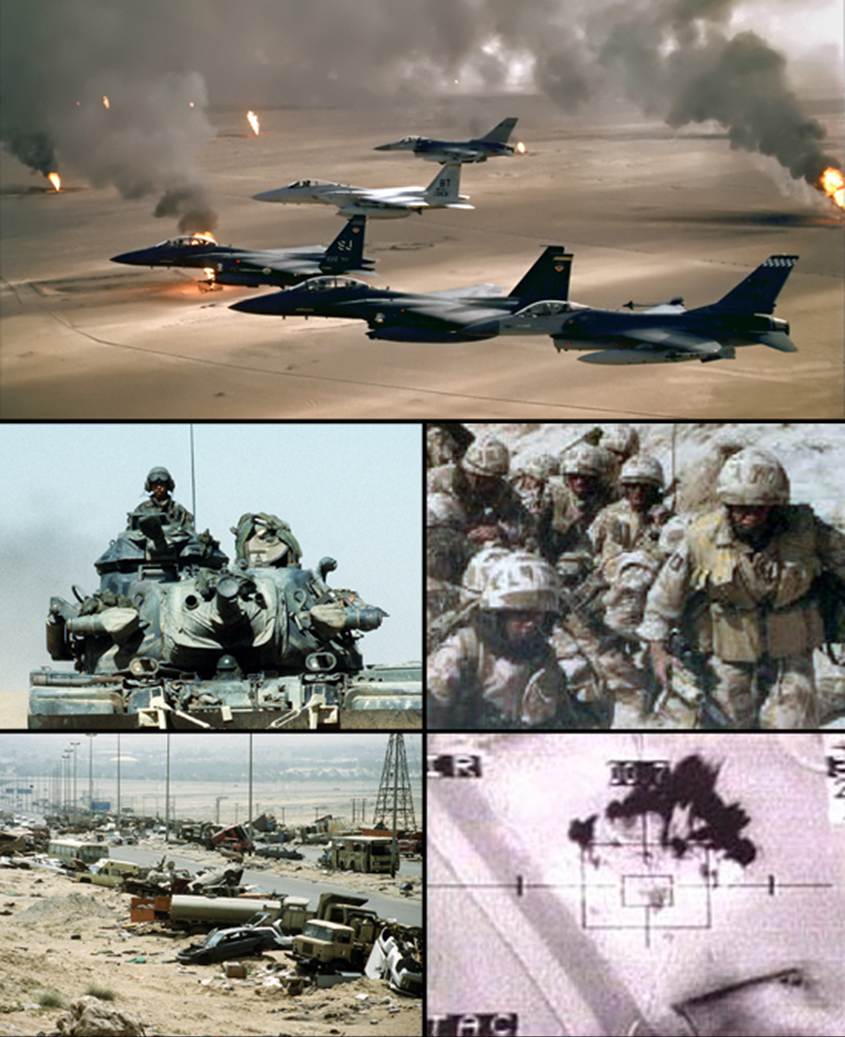A collage of military planes and military equipment
Description automatically generated