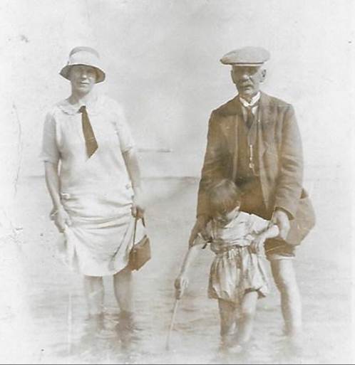 A vintage photo of a person

Description automatically generated
