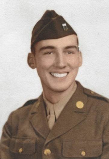 An old photo of a person

Description automatically generated