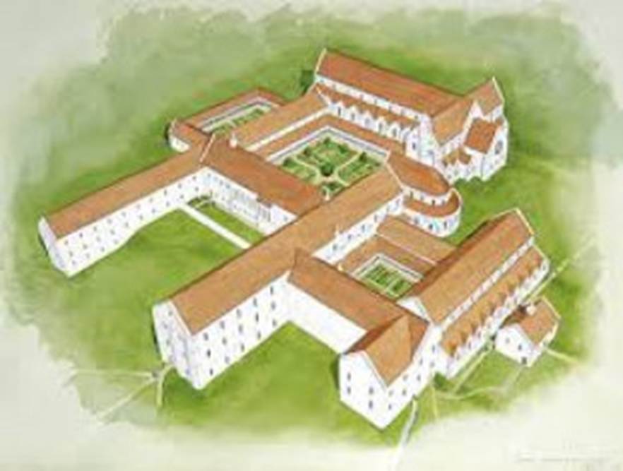 A drawing of a building
Description automatically generated