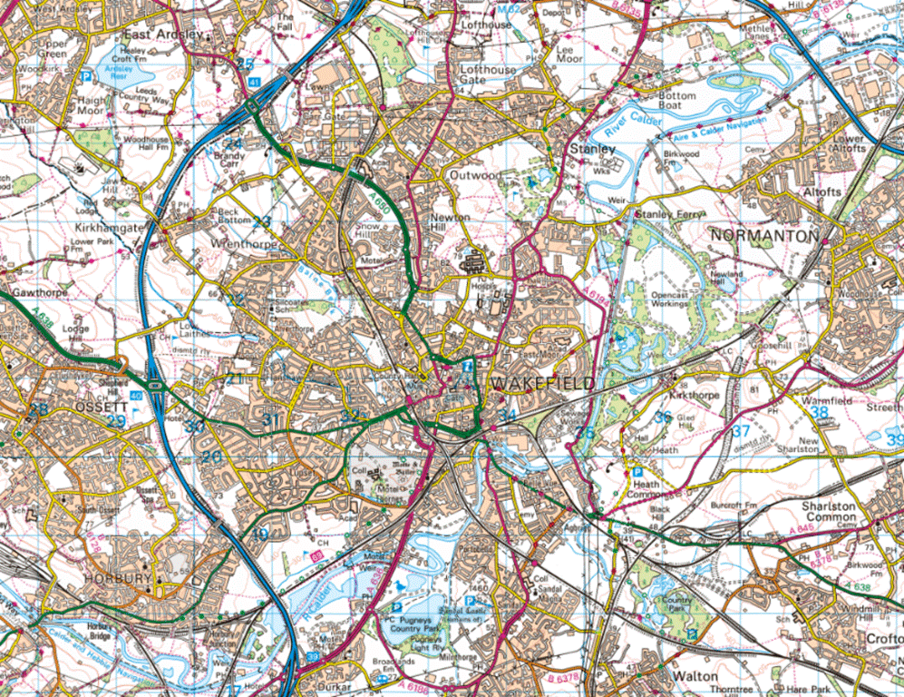 A map of a city
Description automatically generated